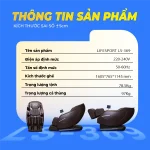 Ghế Massage Lifesport LS-6600 5