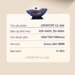Ghế Massage Lifesport LS-666 – Blue 0