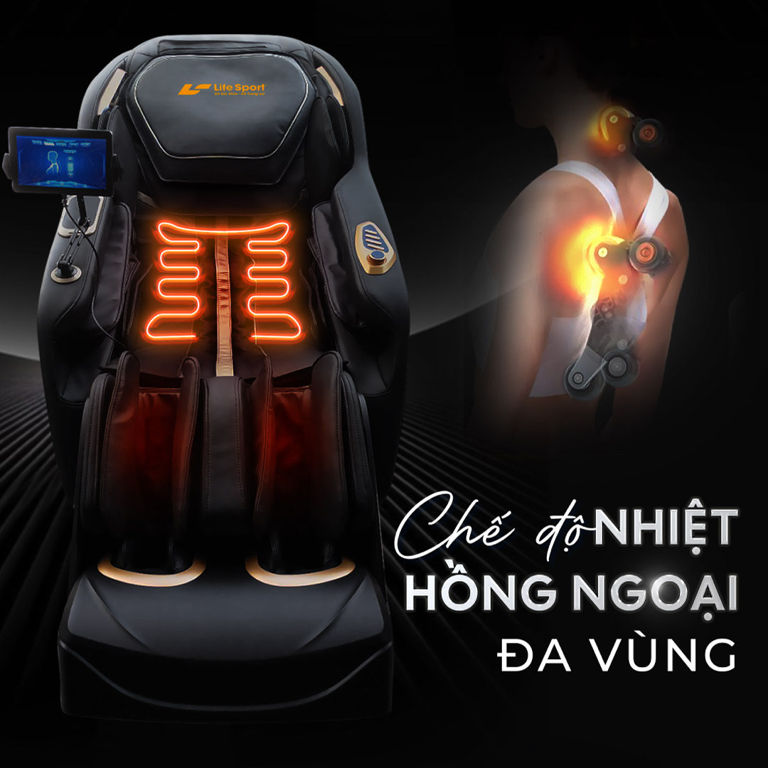 Ghe massage Lifesport LS 681 10 1
