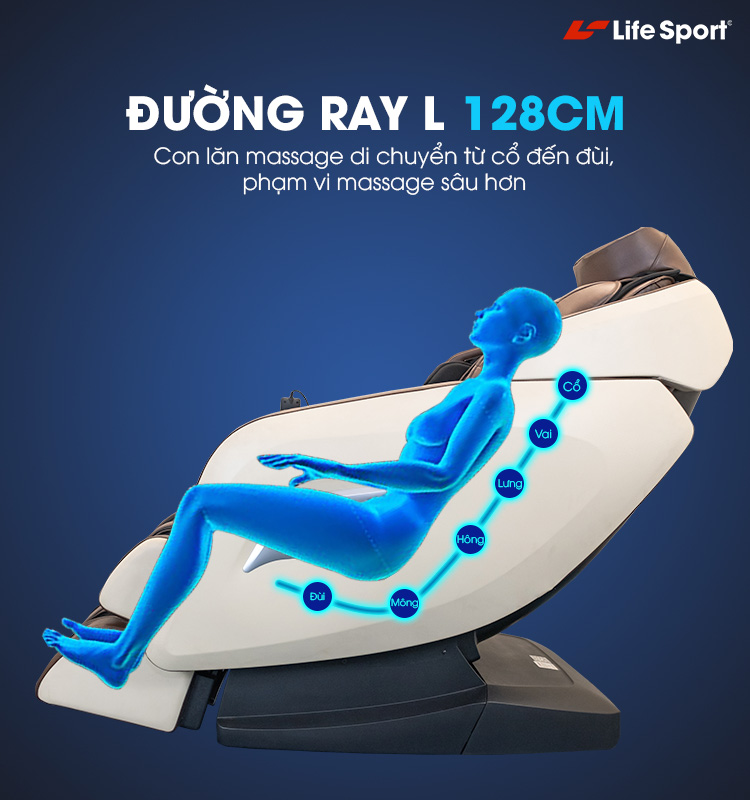 Ghế massage Life Sport LS 8000 chất lượng cao