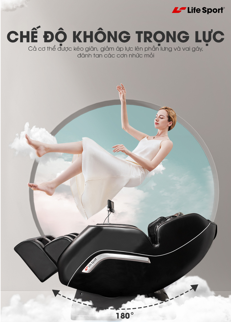Ghế massage Life Sport LS-269 không trọng lực