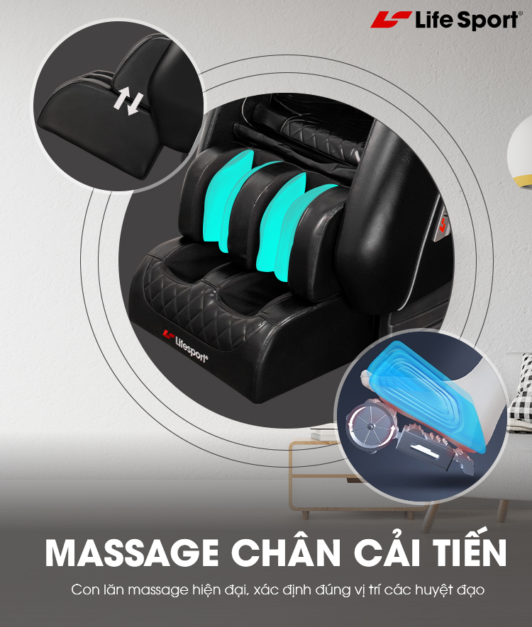 Ghế massage Life Sport LS-269 Massage chân cải tiến