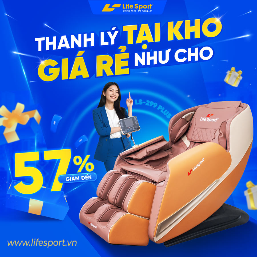 Ghế Massage Lifesport LS-2600 11