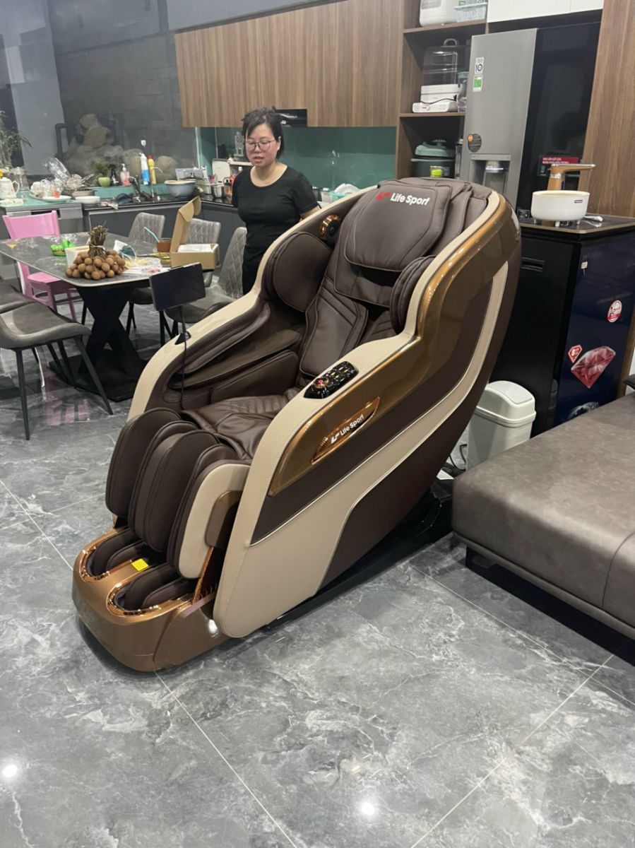 Thư giãn vượt trội cùng ghế mát xa