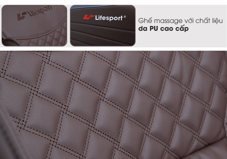 Ghế Massage LifeSport LS-2900 da PU cao cấp bền bỉ