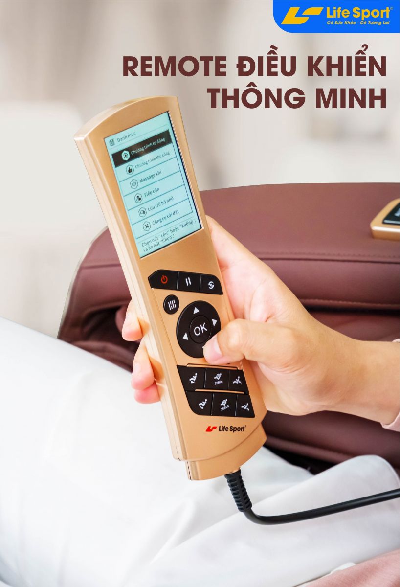 ghế massage lifesport ls-789 remote