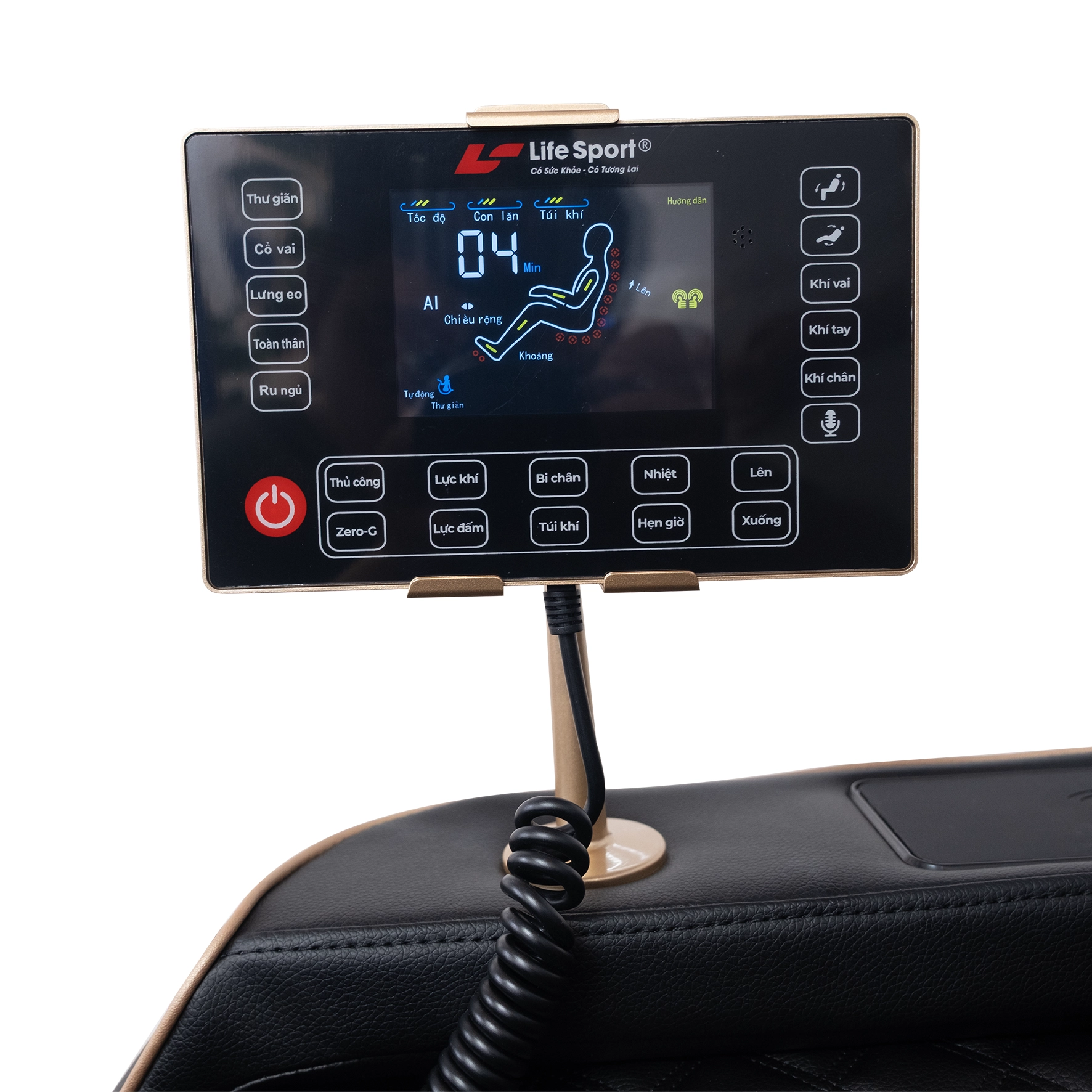 Ghế Massage Cao Cấp Lifesport LS-666 Pro 13