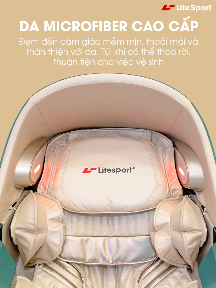 Ghế massage LS-999 | da cao cấp